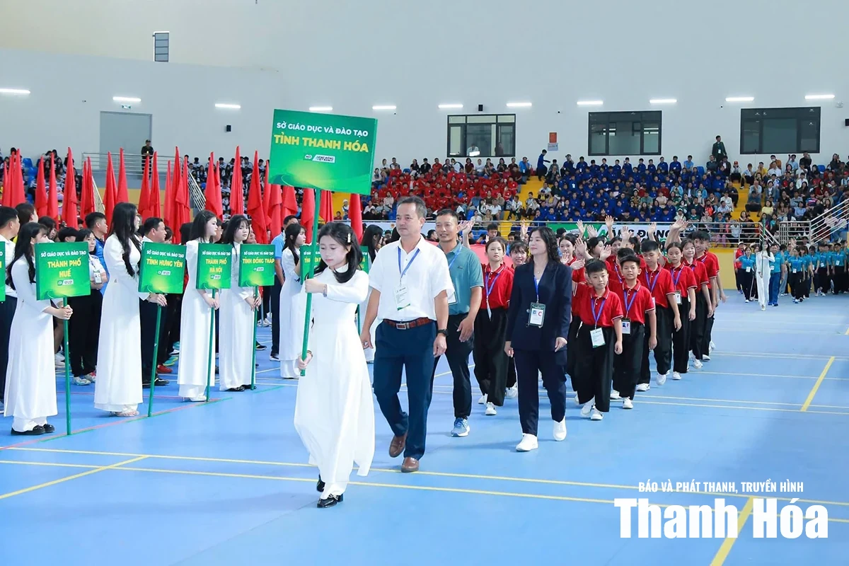 Đoàn Thanh Hóa giành 2 HCV tại Giải Thể thao học sinh phổ thông toàn quốc năm 2026