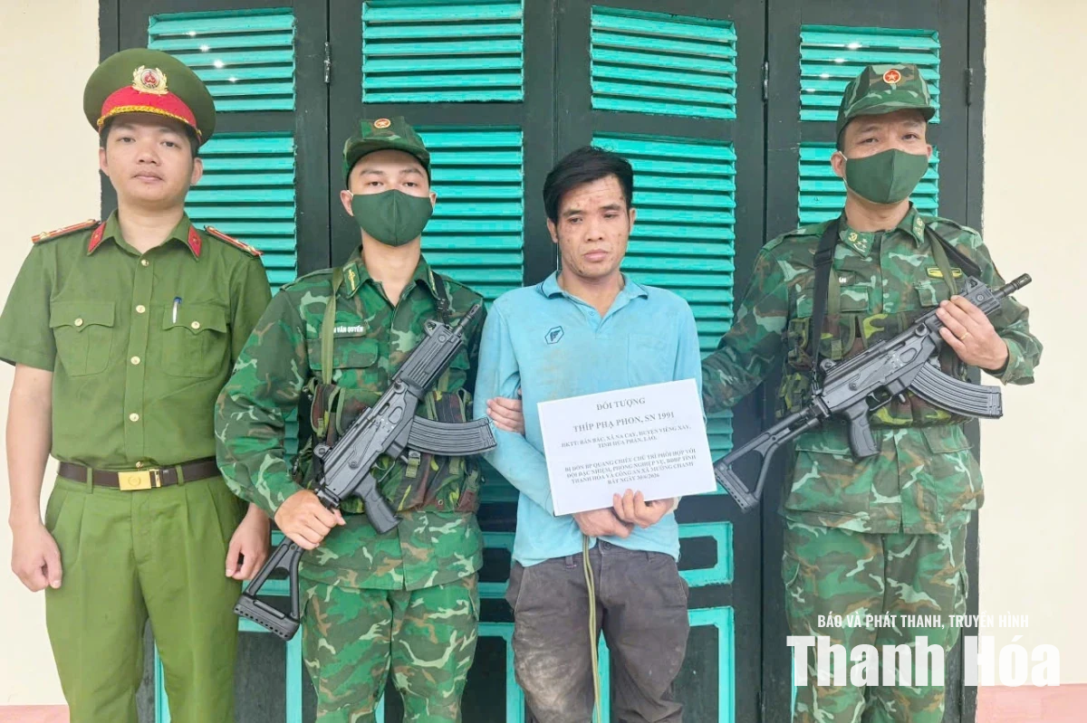 Bắt giữ một đối tượng người Lào tàng trữ ma túy
