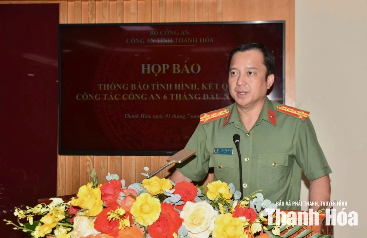 Công an Thanh Hóa chủ động, quyết liệt triển khai đồng bộ các biện pháp bảo đảm an ninh trật tự