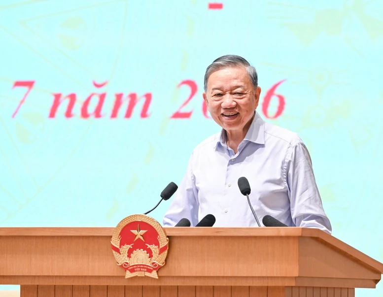 Toàn văn phát biểu chỉ đạo của Tổng Bí thư, Chủ tịch nước Tô Lâm tại phiên họp Chính phủ thường kỳ tháng 6/2026 và Hội nghị trực tuyến Chính phủ với các địa phương