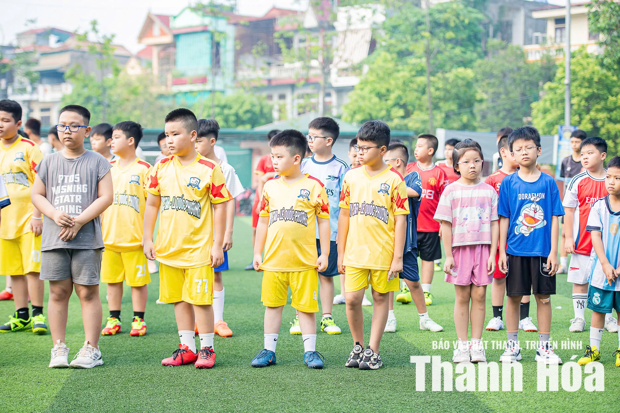 “Messi xứ Thanh” Lê Quốc Phương lần đầu cầm quân tại Giải Bóng đá Nhi đồng Cúp Báo và Phát thanh, truyền hình Thanh Hóa