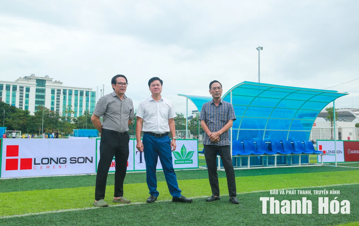 Sẵn sàng cho Giải Bóng đá Nhi đồng Báo và Phát thanh, truyền hình Thanh Hóa lần thứ V