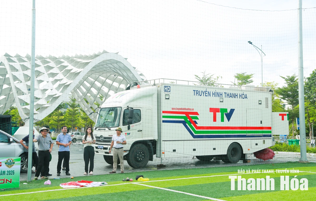 Sẵn sàng cho Giải Bóng đá Nhi đồng Báo và Phát thanh, truyền hình Thanh Hóa lần thứ V