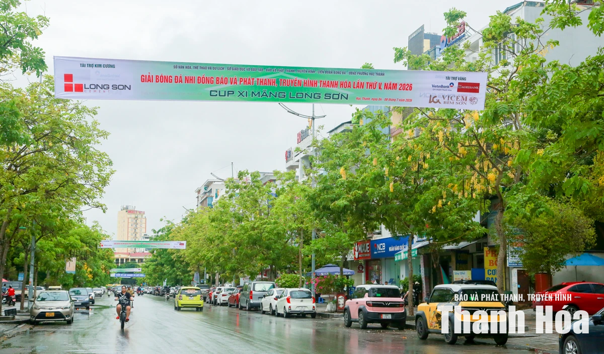 Sẵn sàng cho Giải Bóng đá Nhi đồng Báo và Phát thanh, truyền hình Thanh Hóa lần thứ V