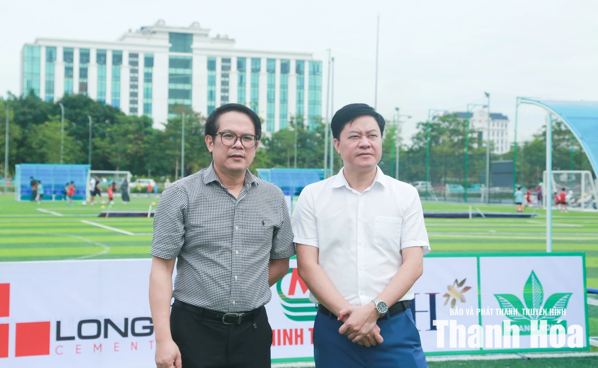 Sẵn sàng cho Giải Bóng đá Nhi đồng Báo và Phát thanh, truyền hình Thanh Hóa lần thứ V