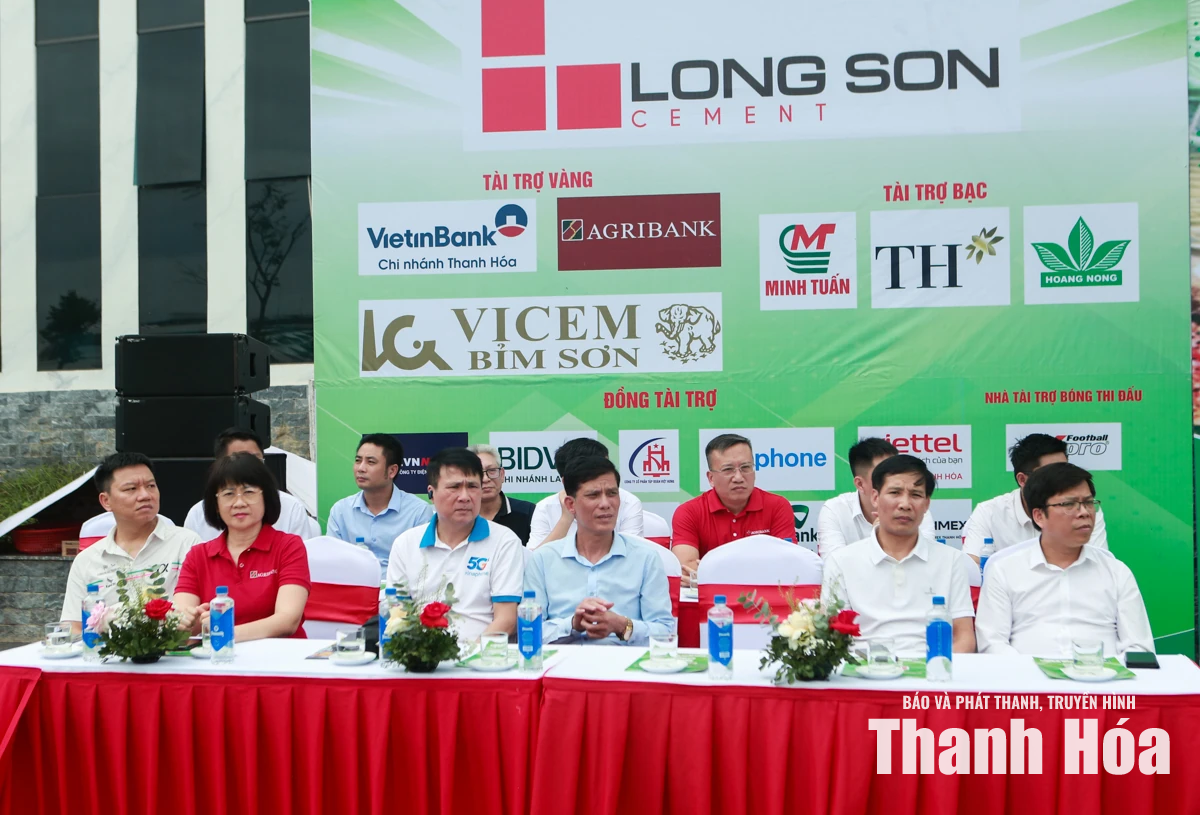 Khai mạc Giải Bóng đá Nhi đồng Báo và Phát thanh, truyền hình Thanh Hóa lần thứ V, năm 2026 - Cúp Xi măng Long Sơn