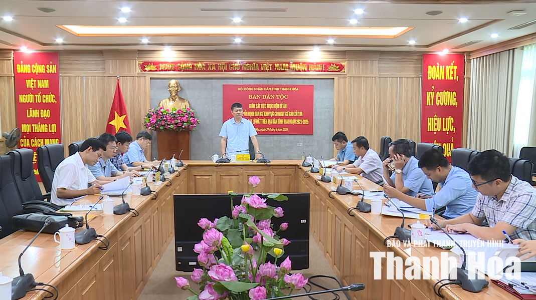 Khắc phục tồn tại, triển khai hiệu quả đề án sắp xếp, ổn định dân cư khu vực có nguy cơ cao về thiên tai