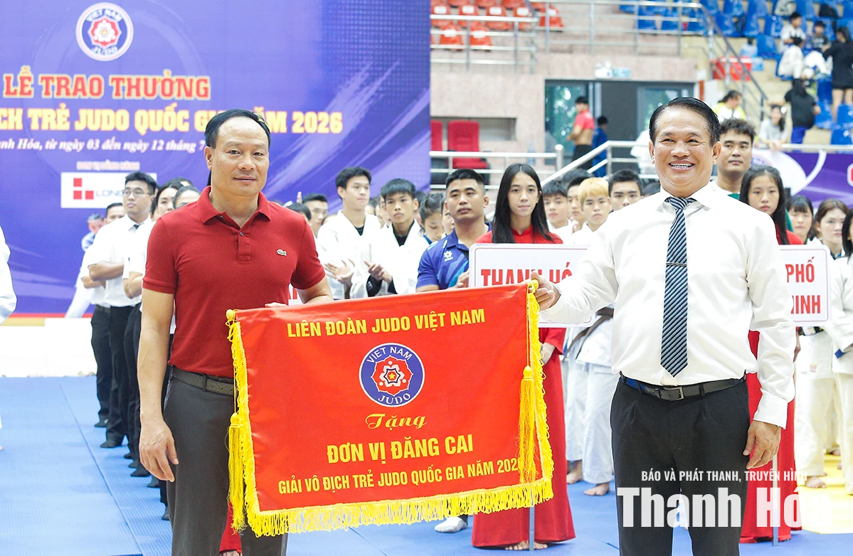Gần 800 VĐV dự Giải vô địch trẻ Judo quốc gia năm 2026 tại Thanh Hóa