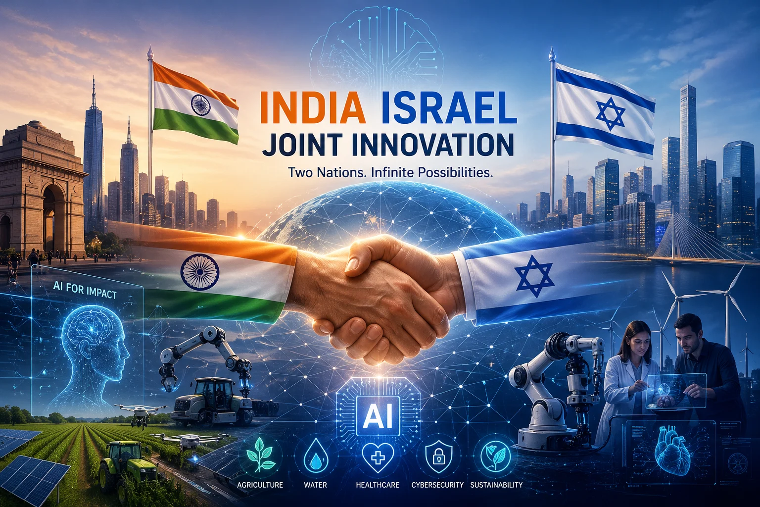 Ấn Độ và Israel chính thức kích hoạt Hiệp định Đầu tư Song phương thế hệ mới
