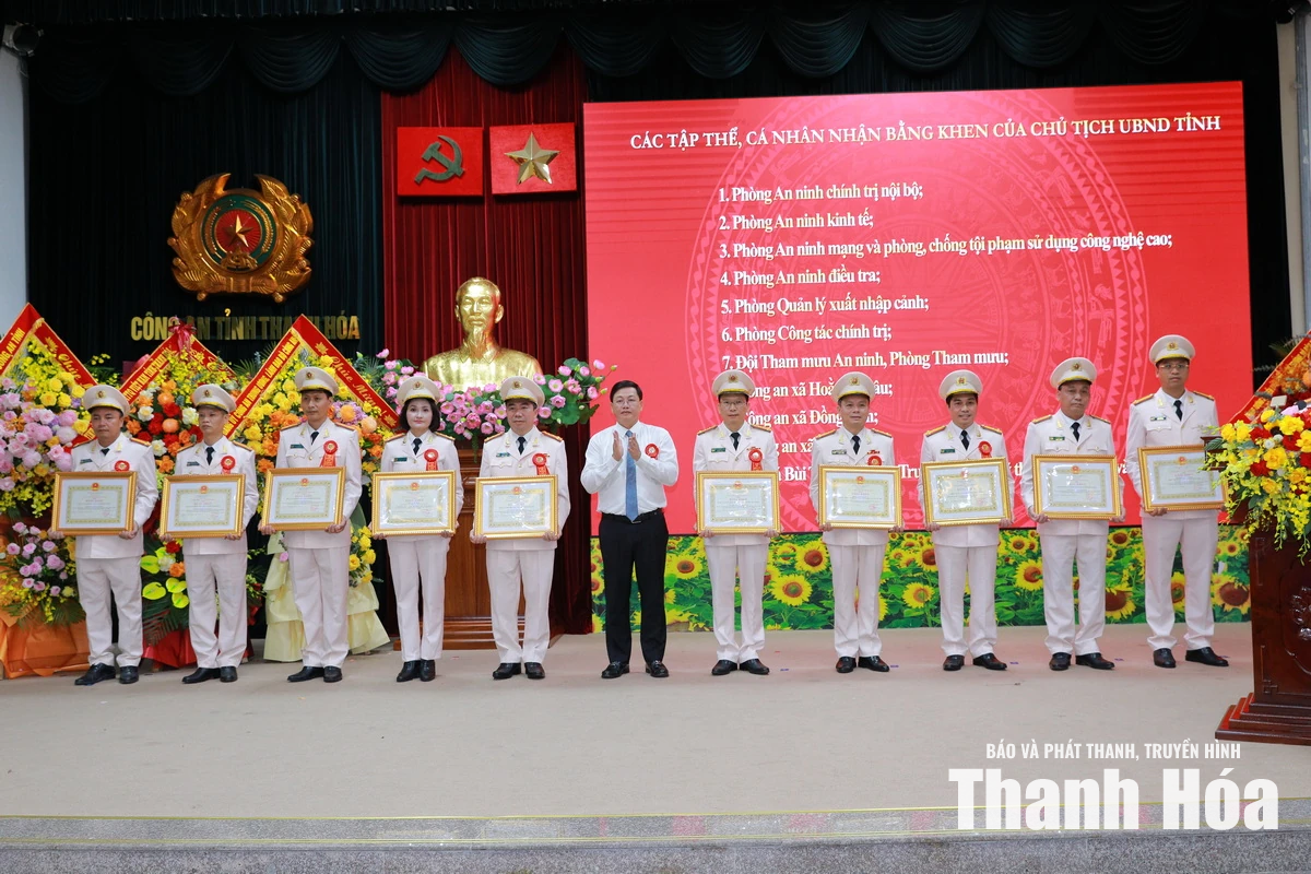 Công an tỉnh Thanh Hóa kỷ niệm 80 năm Ngày truyền thống lực lượng An ninh Nhân dân