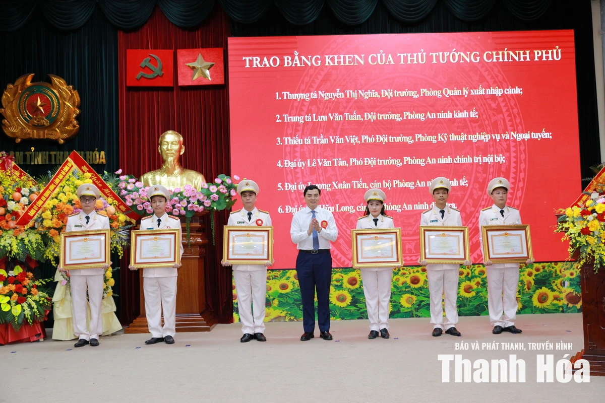 Công an tỉnh Thanh Hóa kỷ niệm 80 năm Ngày truyền thống lực lượng An ninh Nhân dân