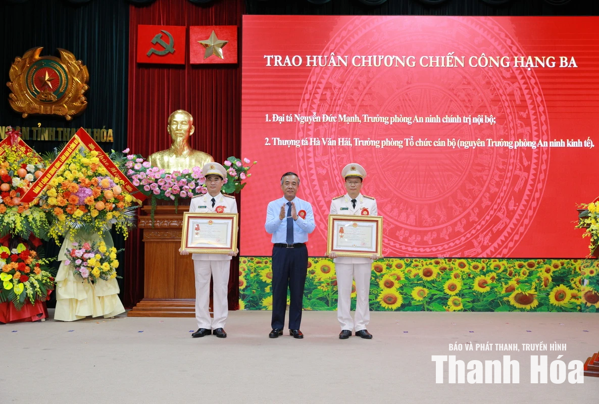 Công an tỉnh Thanh Hóa kỷ niệm 80 năm Ngày truyền thống lực lượng An ninh Nhân dân