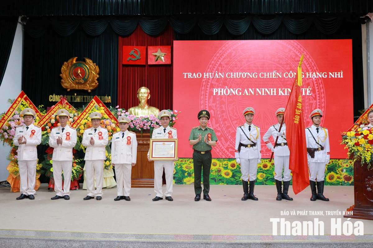 Công an tỉnh Thanh Hóa kỷ niệm 80 năm Ngày truyền thống lực lượng An ninh Nhân dân