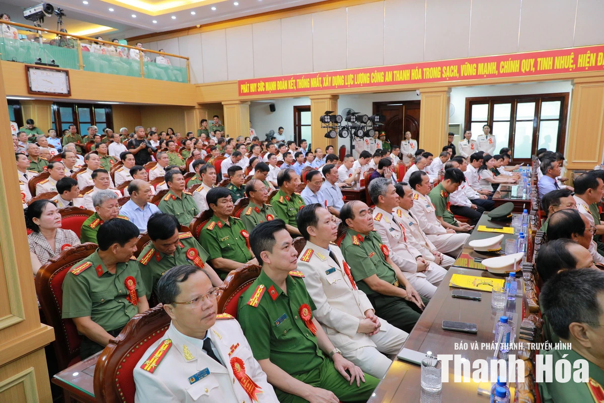 Công an tỉnh Thanh Hóa kỷ niệm 80 năm Ngày truyền thống lực lượng An ninh Nhân dân