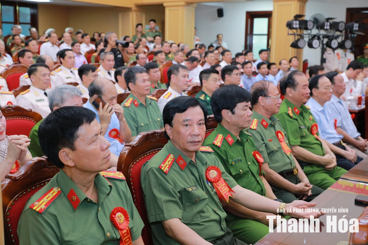 Công an tỉnh Thanh Hóa kỷ niệm 80 năm Ngày truyền thống lực lượng An ninh Nhân dân