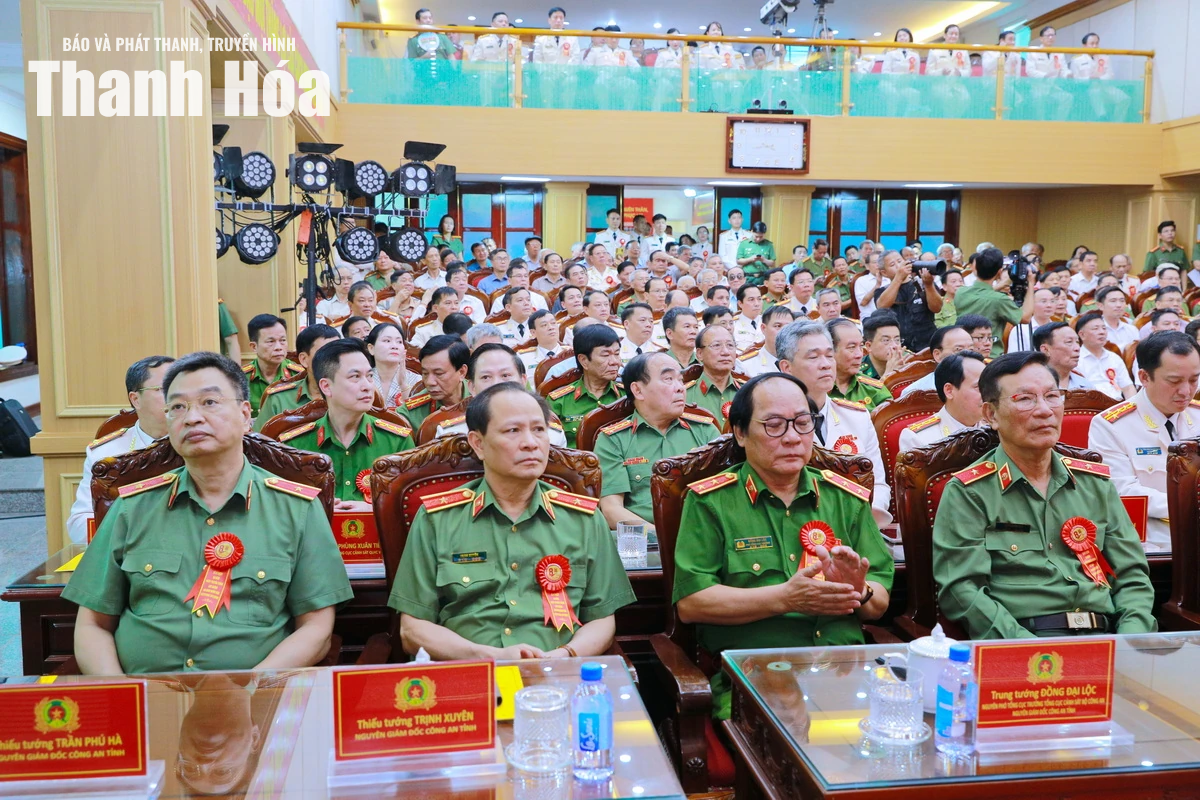 Công an tỉnh Thanh Hóa kỷ niệm 80 năm Ngày truyền thống lực lượng An ninh Nhân dân