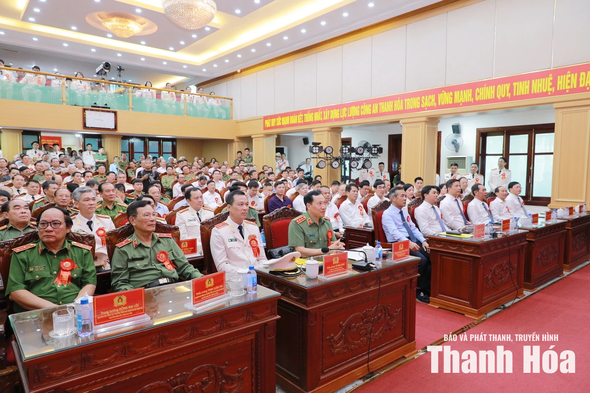Công an tỉnh Thanh Hóa kỷ niệm 80 năm Ngày truyền thống lực lượng An ninh Nhân dân