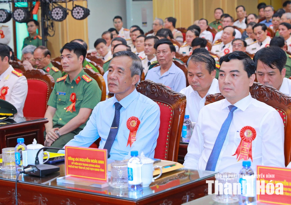 Công an tỉnh Thanh Hóa kỷ niệm 80 năm Ngày truyền thống lực lượng An ninh Nhân dân