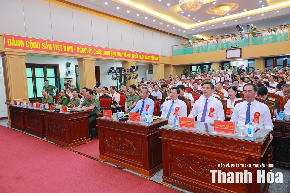 Công an tỉnh Thanh Hóa kỷ niệm 80 năm Ngày truyền thống lực lượng An ninh Nhân dân