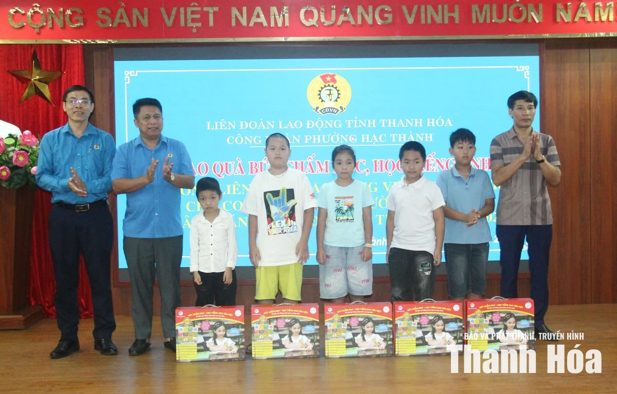 Công đoàn phường Hạc Thành thực hiện tốt việc chăm lo, bảo vệ quyền, lợi ích chính đáng của đoàn viên