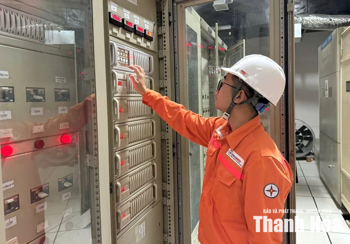 Thủy điện Trung Sơn vận hành an toàn, góp phần bảo đảm cung ứng điện mùa nắng nóng