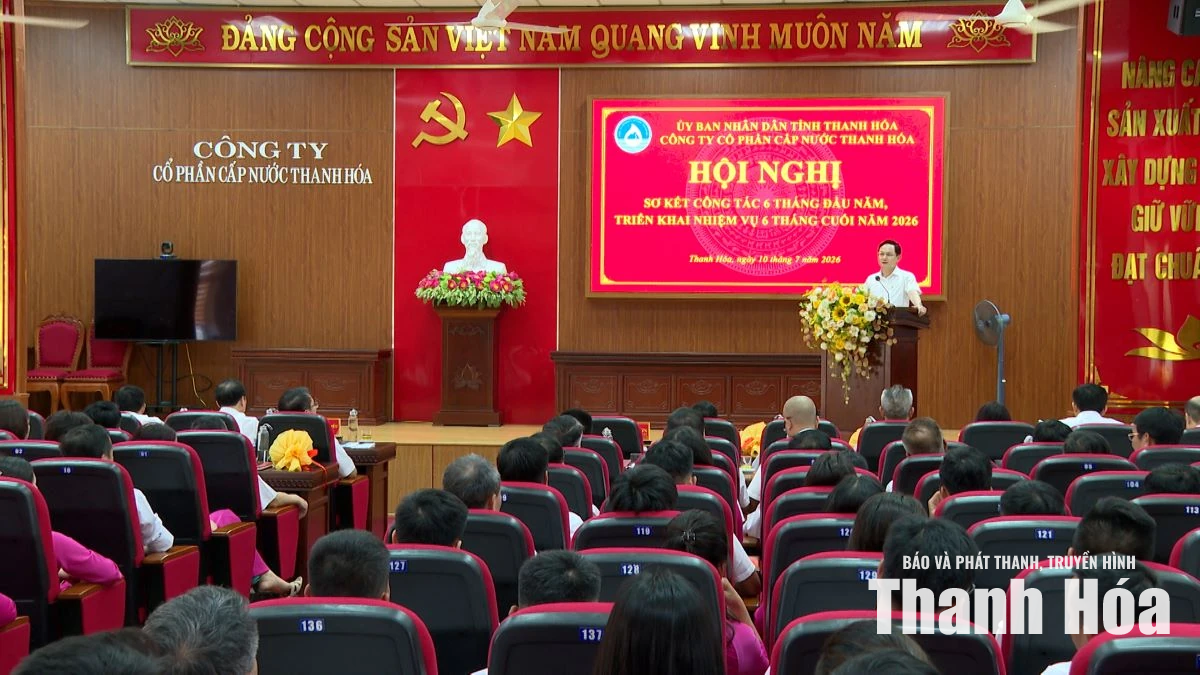 Công ty CP Cấp nước Thanh Hóa vượt kế hoạch nhiều chỉ tiêu tăng trưởng
