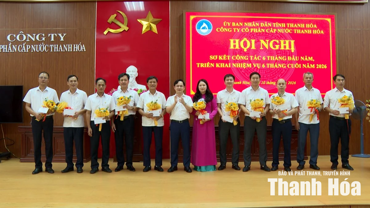 Công ty CP Cấp nước Thanh Hóa vượt kế hoạch nhiều chỉ tiêu tăng trưởng