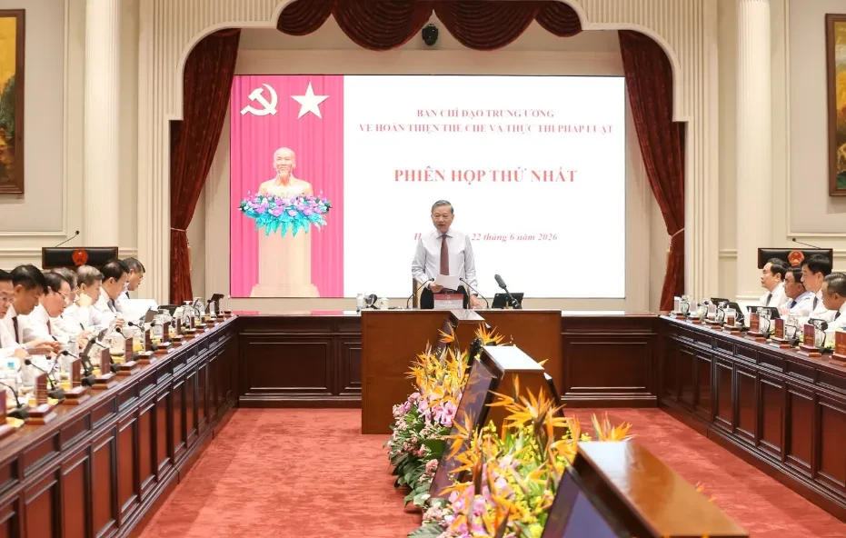 Kết luận của Tổng Bí thư, Chủ tịch nước Tô Lâm về hoàn thiện thể chế và thực thi pháp luật