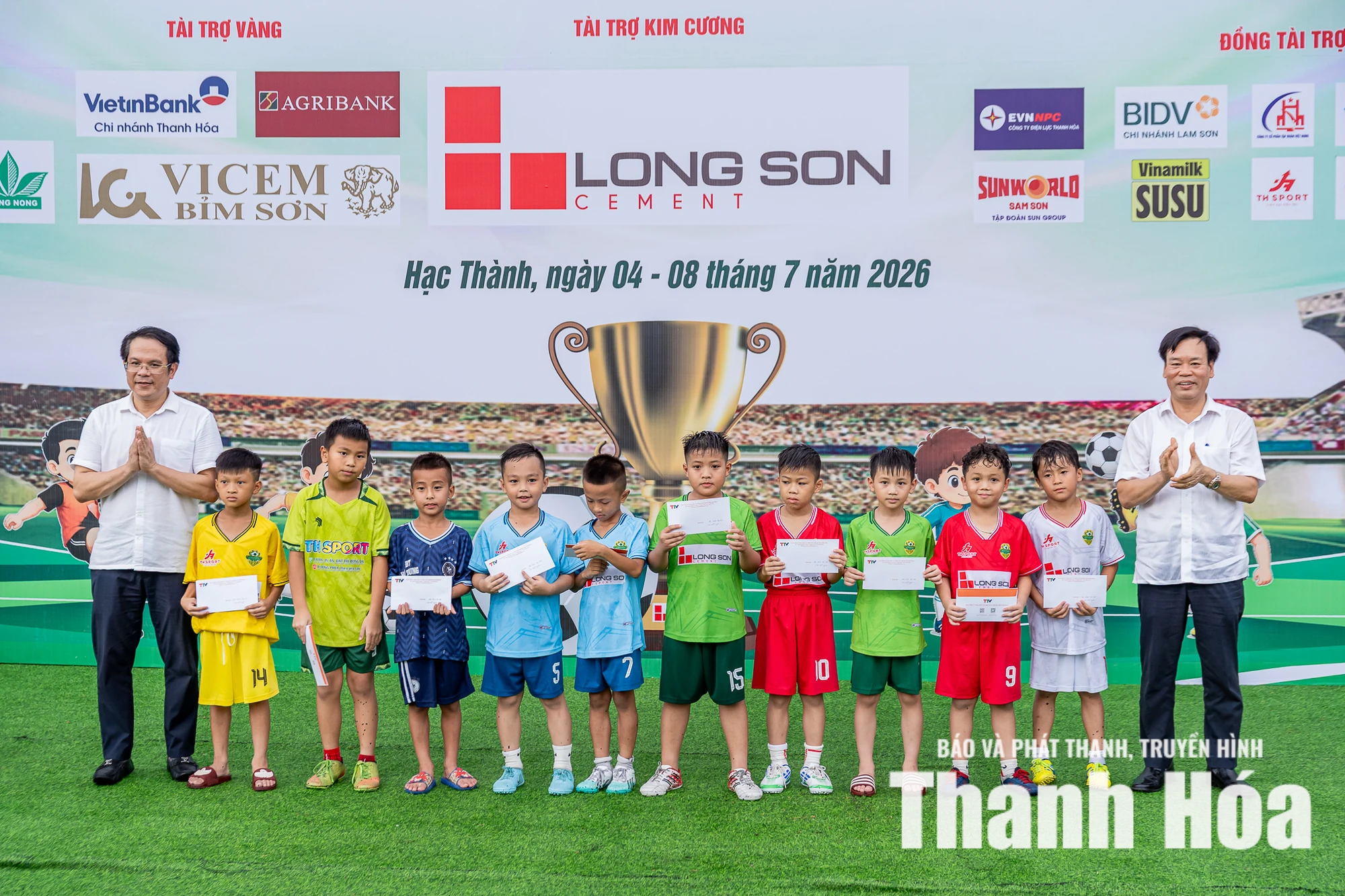 Những gương mặt xuất sắc được vinh danh tại Giải Bóng đá Nhi đồng Báo và Phát thanh, truyền hình Thanh Hóa lần thứ V
