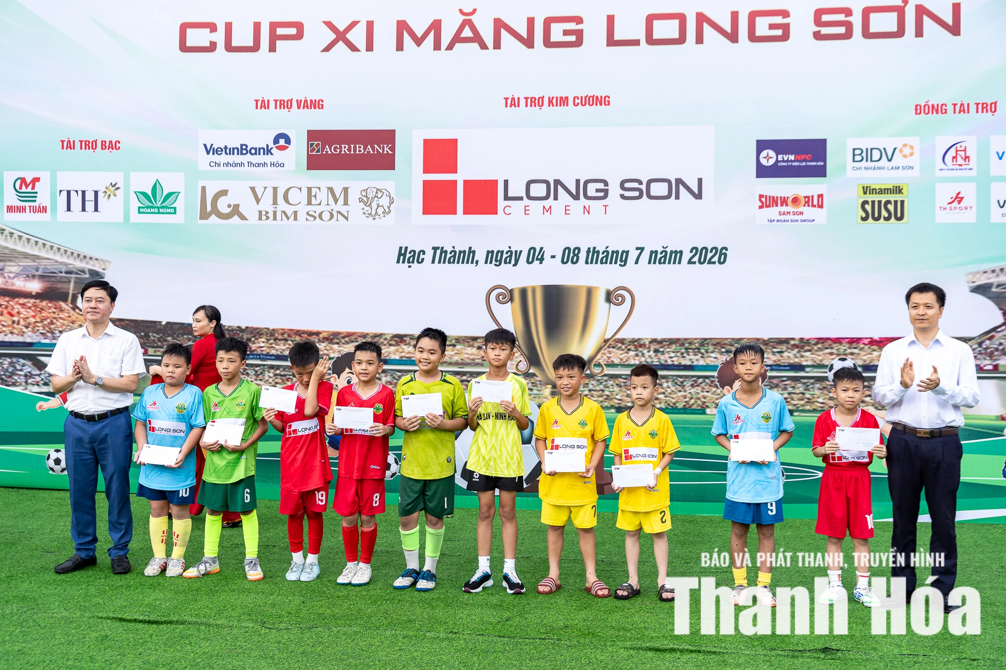 Những gương mặt xuất sắc được vinh danh tại Giải Bóng đá Nhi đồng Báo và Phát thanh, truyền hình Thanh Hóa lần thứ V