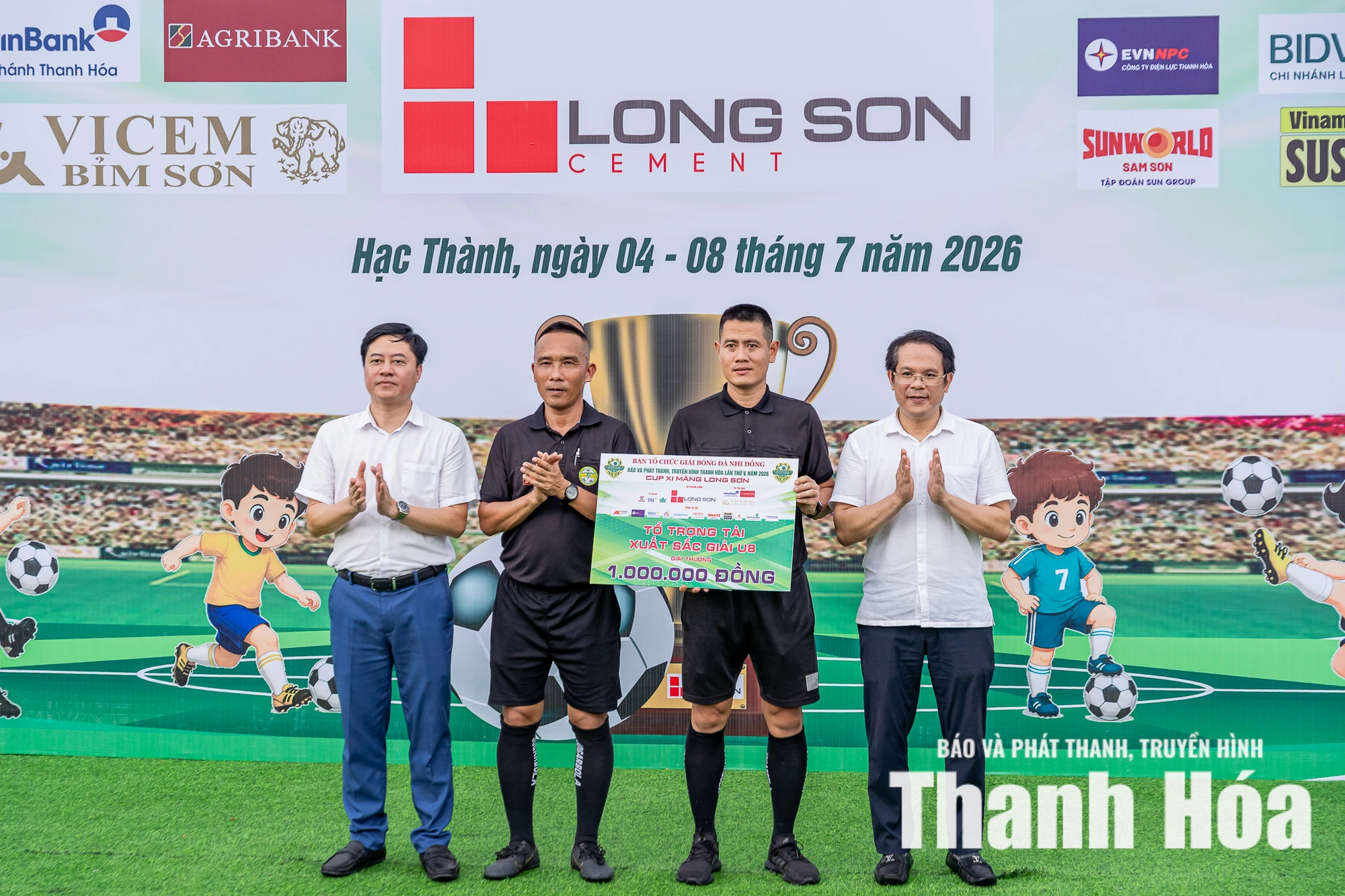 Những gương mặt xuất sắc được vinh danh tại Giải Bóng đá Nhi đồng Báo và Phát thanh, truyền hình Thanh Hóa lần thứ V