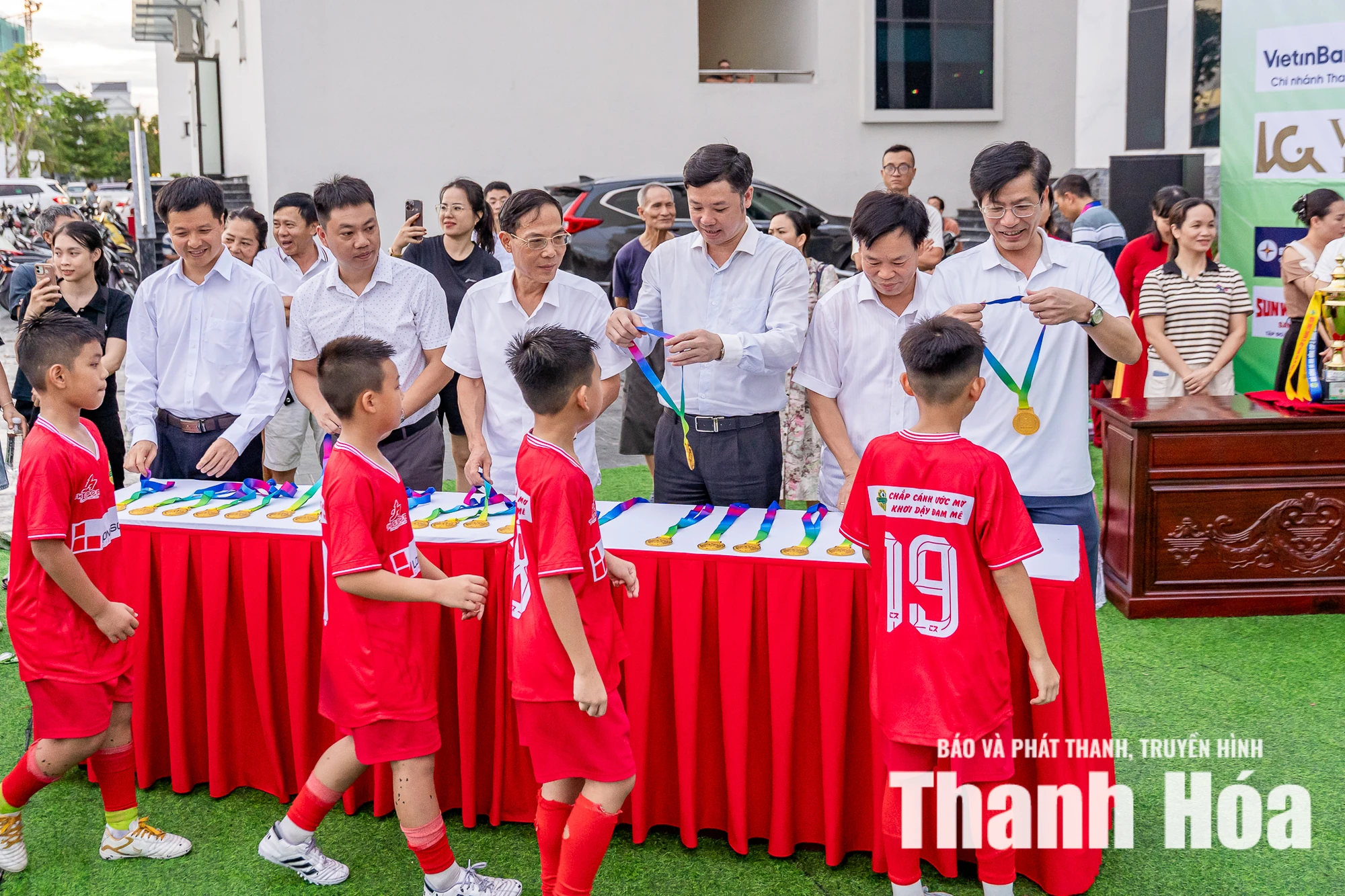 Những gương mặt xuất sắc được vinh danh tại Giải Bóng đá Nhi đồng Báo và Phát thanh, truyền hình Thanh Hóa lần thứ V