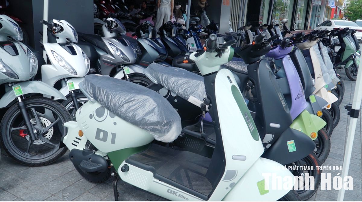 Xe điện thương hiệu Việt thu hút khách hàng trước thềm năm học mới
