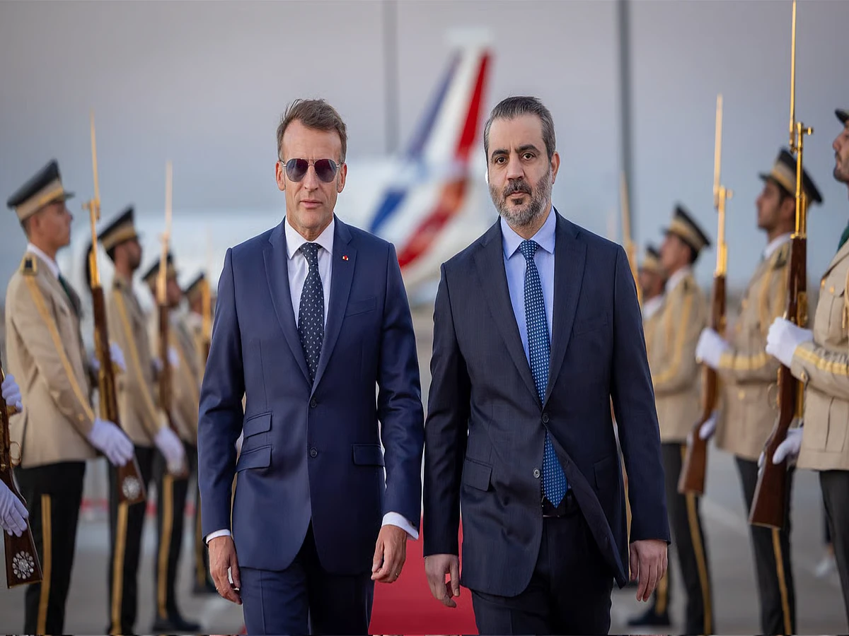 Tổng thống Pháp Emmanuel Macron thăm chính thức Syria