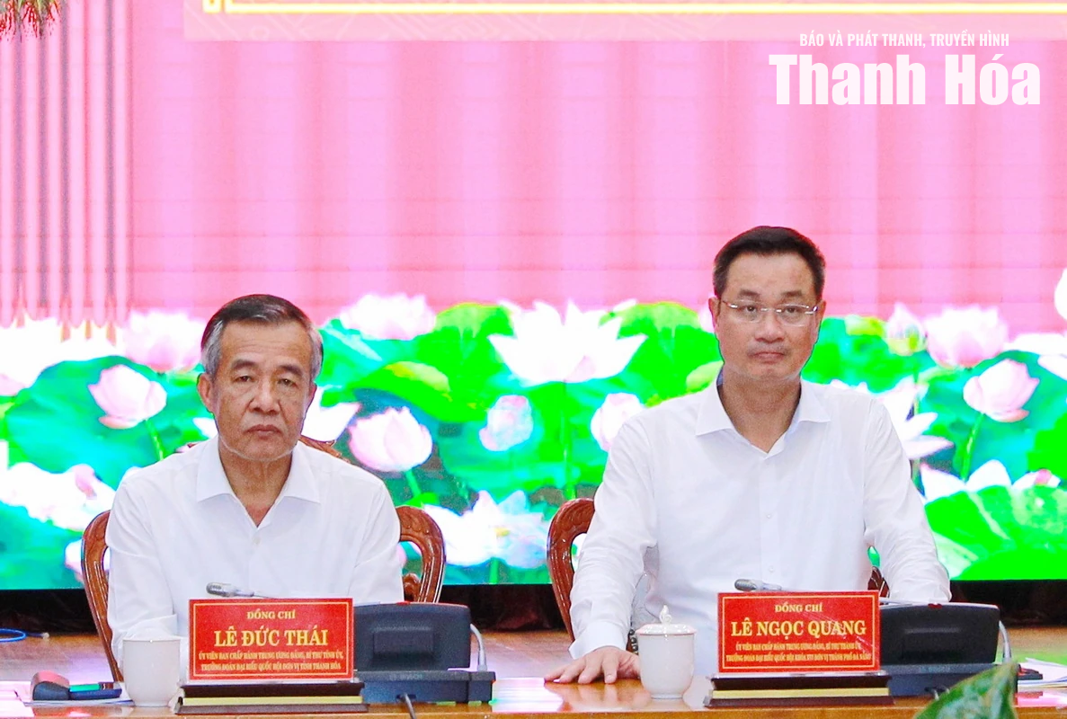 Thanh Hóa - Đà Nẵng chia sẻ kinh nghiệm, thống nhất hợp tác phát triển
