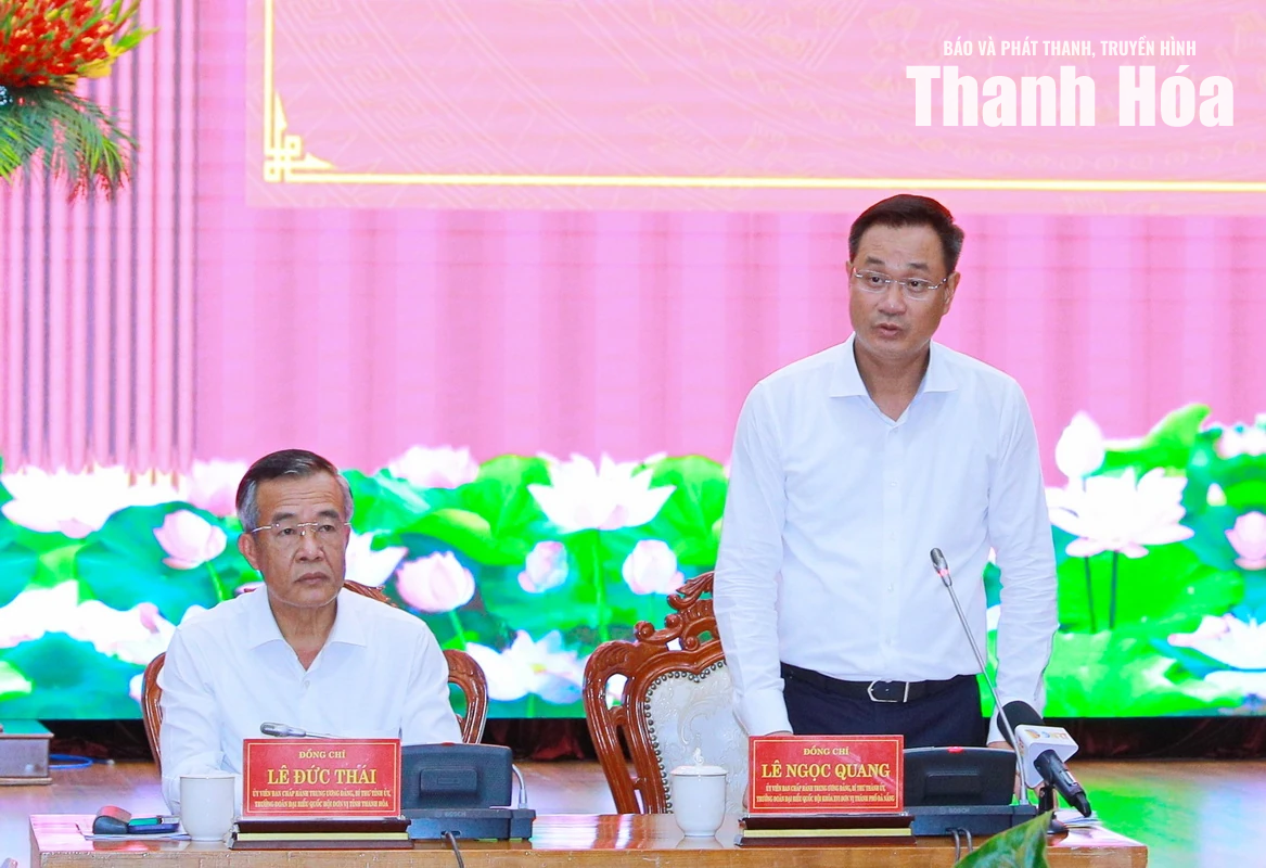 Thanh Hóa - Đà Nẵng chia sẻ kinh nghiệm, thống nhất hợp tác phát triển