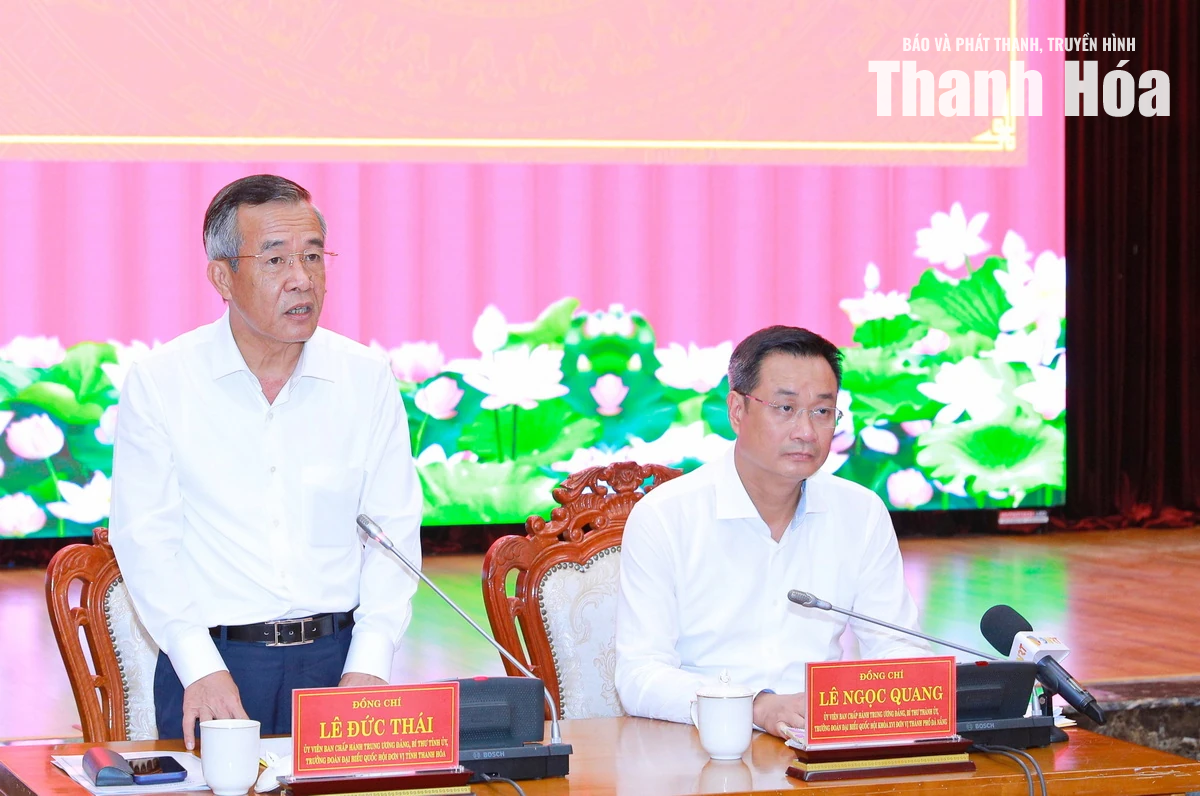 Thanh Hóa - Đà Nẵng chia sẻ kinh nghiệm, thống nhất hợp tác phát triển