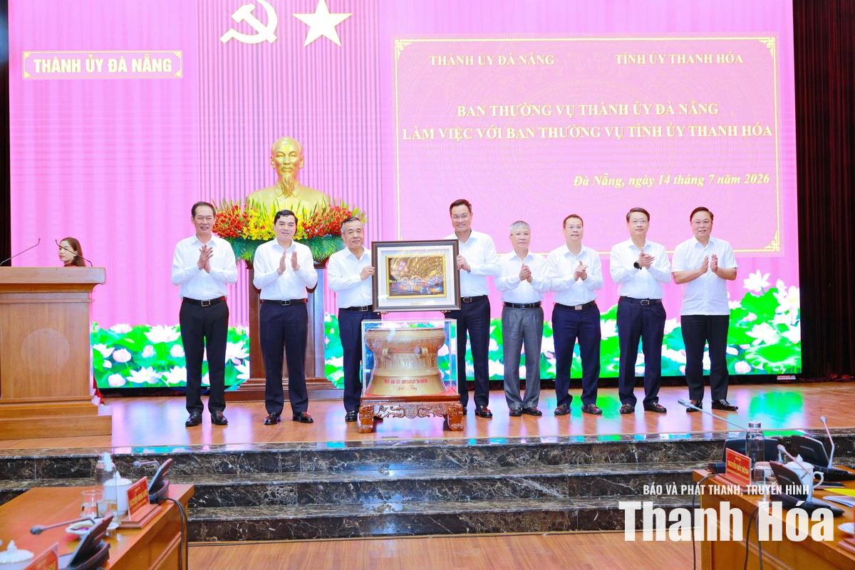 Thanh Hóa - Đà Nẵng chia sẻ kinh nghiệm, thống nhất hợp tác phát triển