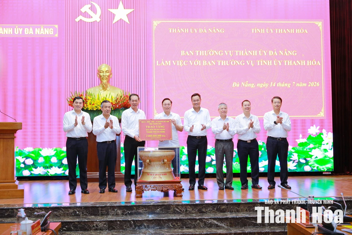 Thanh Hóa - Đà Nẵng chia sẻ kinh nghiệm, thống nhất hợp tác phát triển