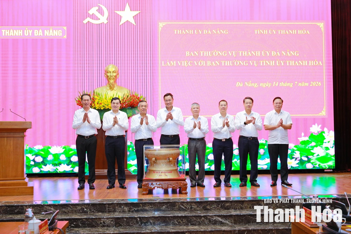 Thanh Hóa - Đà Nẵng chia sẻ kinh nghiệm, thống nhất hợp tác phát triển