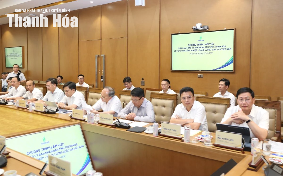 Hiện thực hóa Thỏa thuận hợp tác giữa tỉnh Thanh Hóa và Petrovietnam