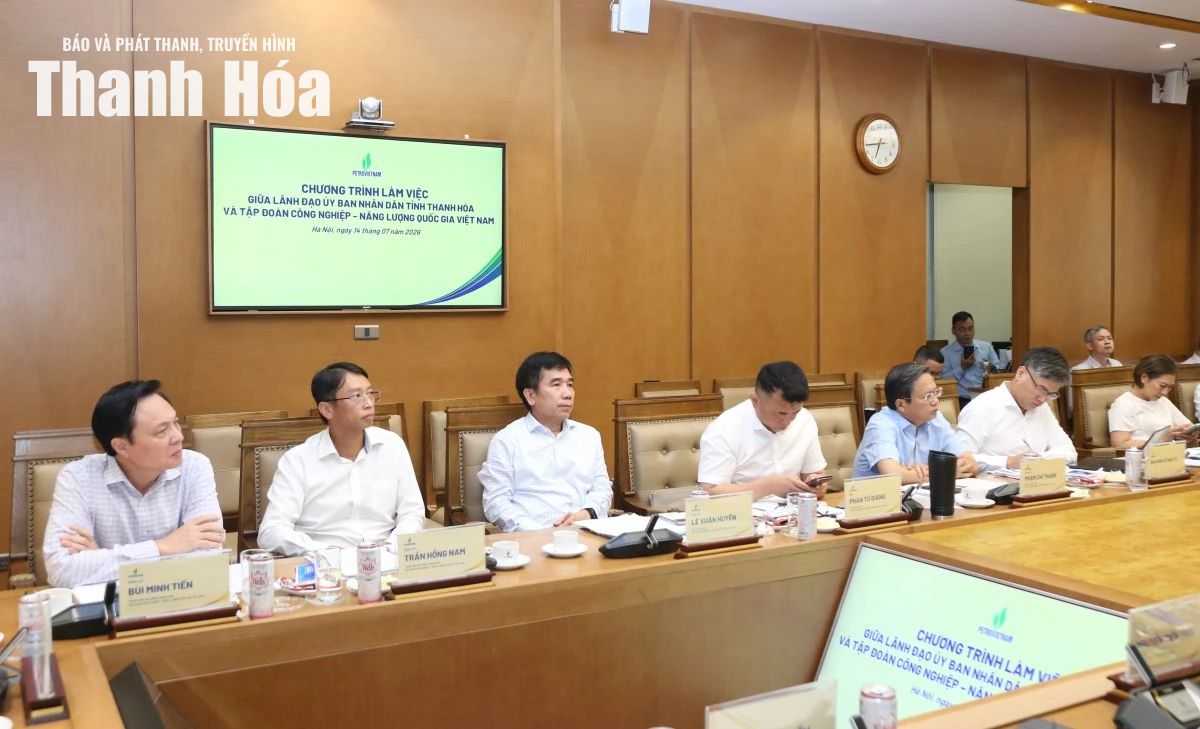 Hiện thực hóa Thỏa thuận hợp tác giữa tỉnh Thanh Hóa và Petrovietnam