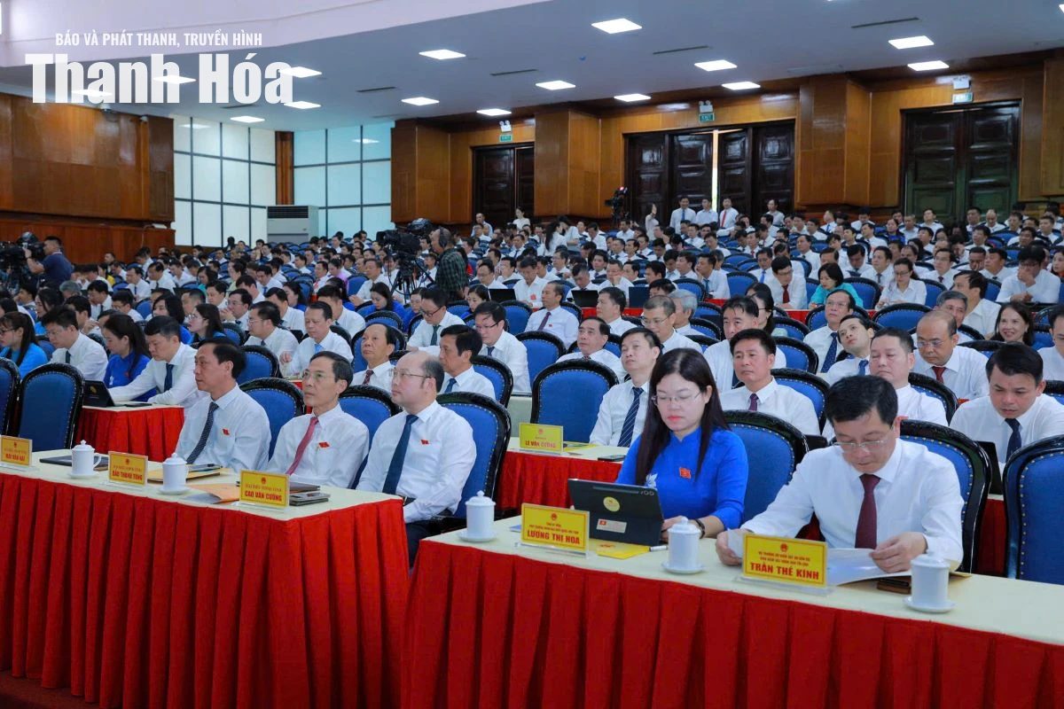 Khai mạc trọng thể Kỳ họp thứ tư, HĐND tỉnh Thanh Hóa khóa XIX, nhiệm kỳ 2026-2031