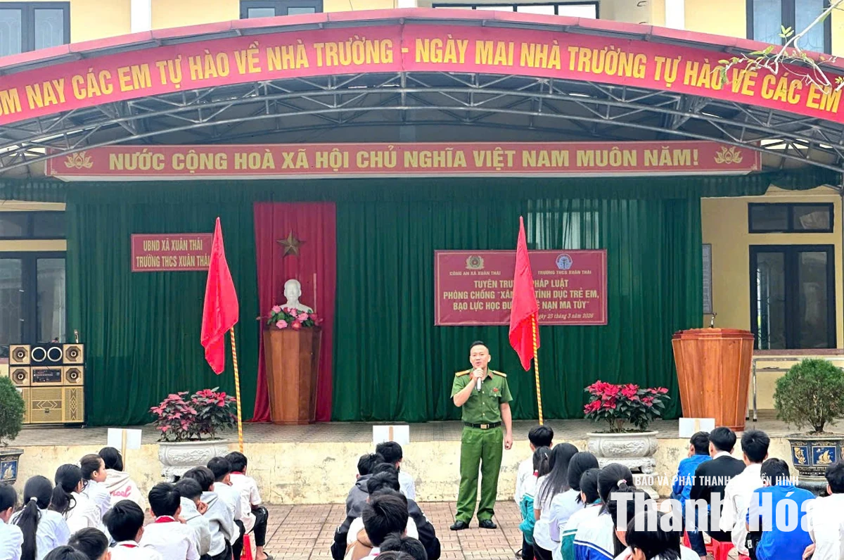 Xây dựng xã Xuân Thái không ma túy