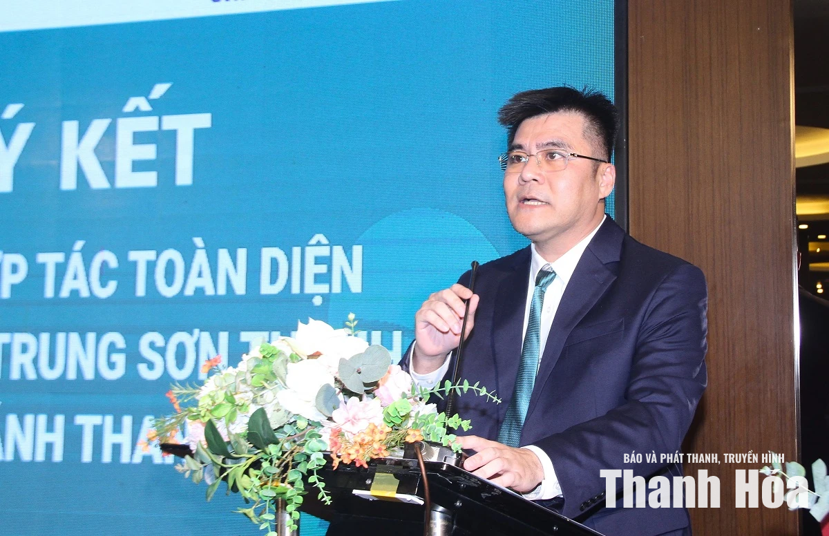 BIDV Chi nhánh Trung Sơn Thanh Hóa và VDB Chi nhánh Thanh Hóa ký kết thỏa thuận hợp tác toàn diện