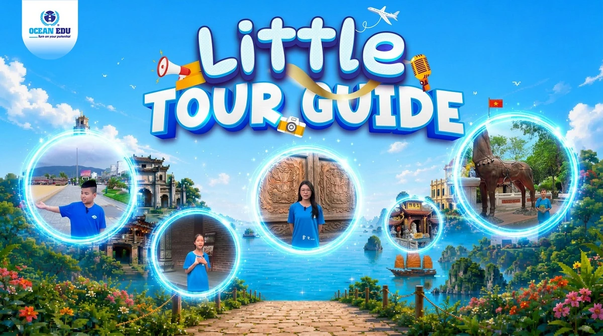 Little Tour Guide - Khi học sinh Việt tự hào kể câu chuyện quê hương tới bạn bè quốc tế