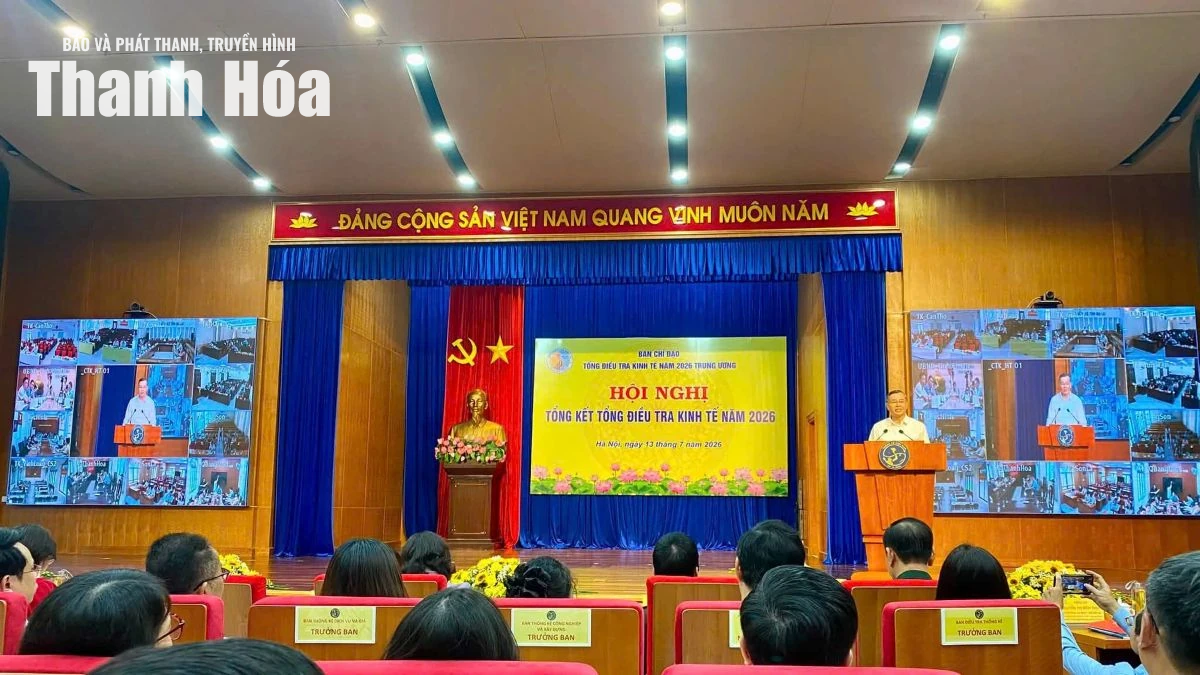 Kết quả chính thức Tổng điều tra kinh tế năm 2026 sẽ được công bố vào quý III/2027
