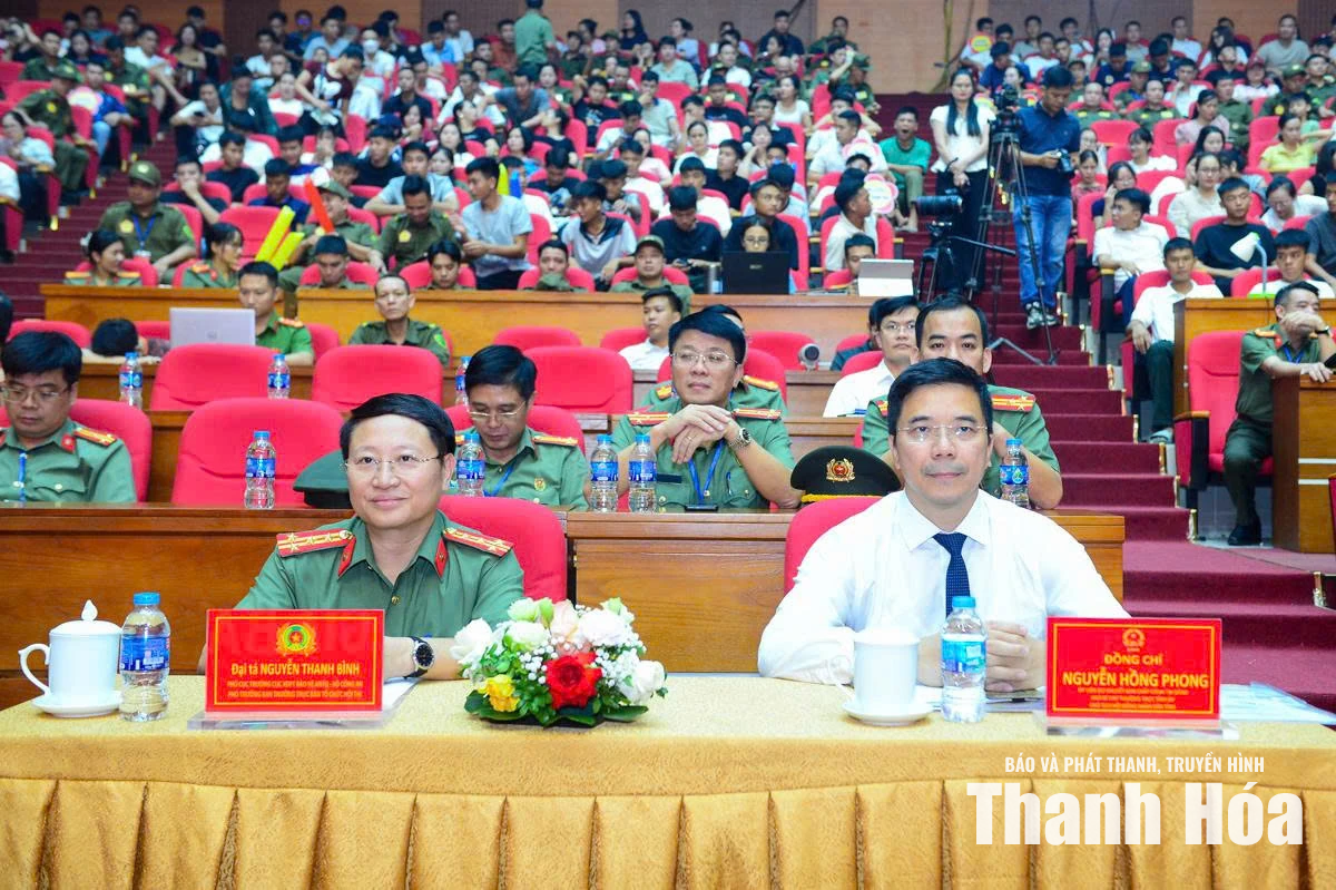 Đội Thanh Hóa đoạt Giải A Hội thi lực lượng tham gia bảo vệ an ninh, trật tự ở cơ sở giỏi&nbsp;toàn quốc lần thứ I, khu vực phía Bắc