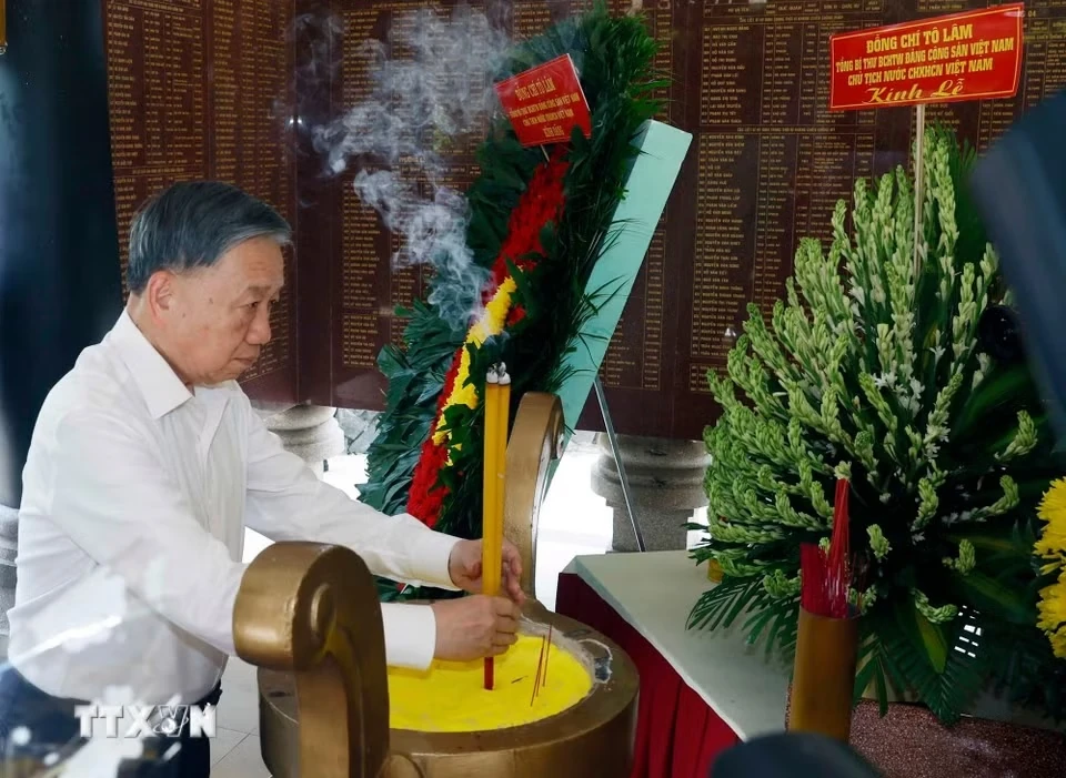 Tổng Bí thư, Chủ tịch nước Tô Lâm: Tìm kiếm, quy tập, xác định danh tính các liệt sĩ là trách nhiệm thiêng liêng trước Tổ quốc, trước nhân dân