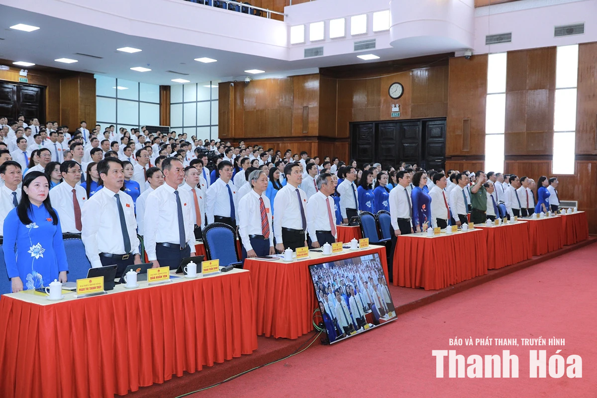 Khai mạc trọng thể Kỳ họp thứ tư, HĐND tỉnh Thanh Hóa khóa XIX, nhiệm kỳ 2026-2031